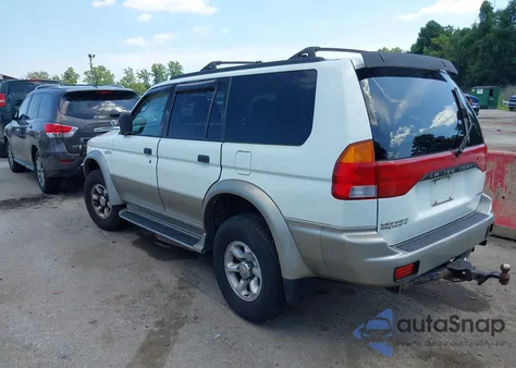 1999 Mitsubishi Montero Sport Ltd z USA, uszkodzony, nr VIN JA4MT41R2XP026396